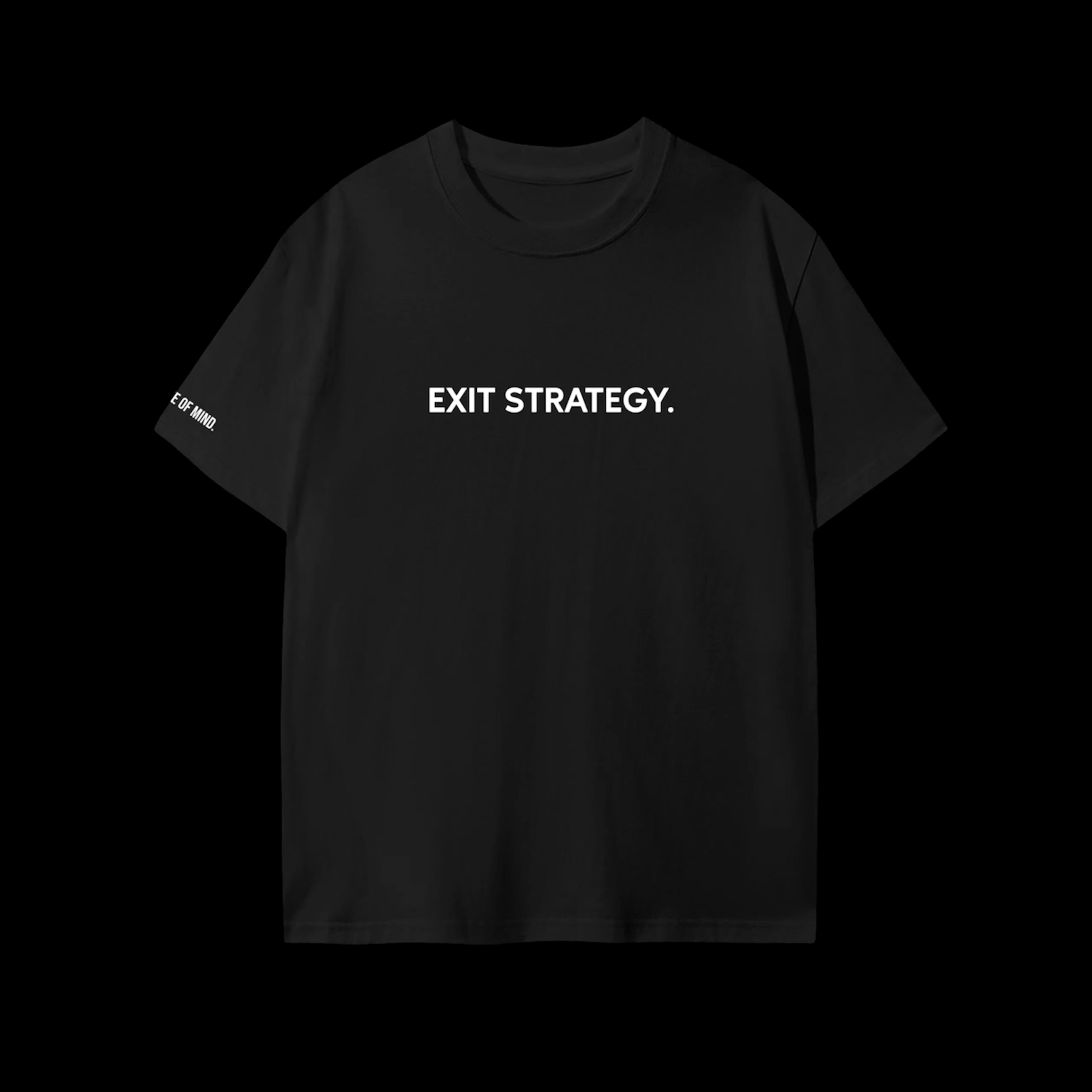 Exit Strategy T-Shirt Black