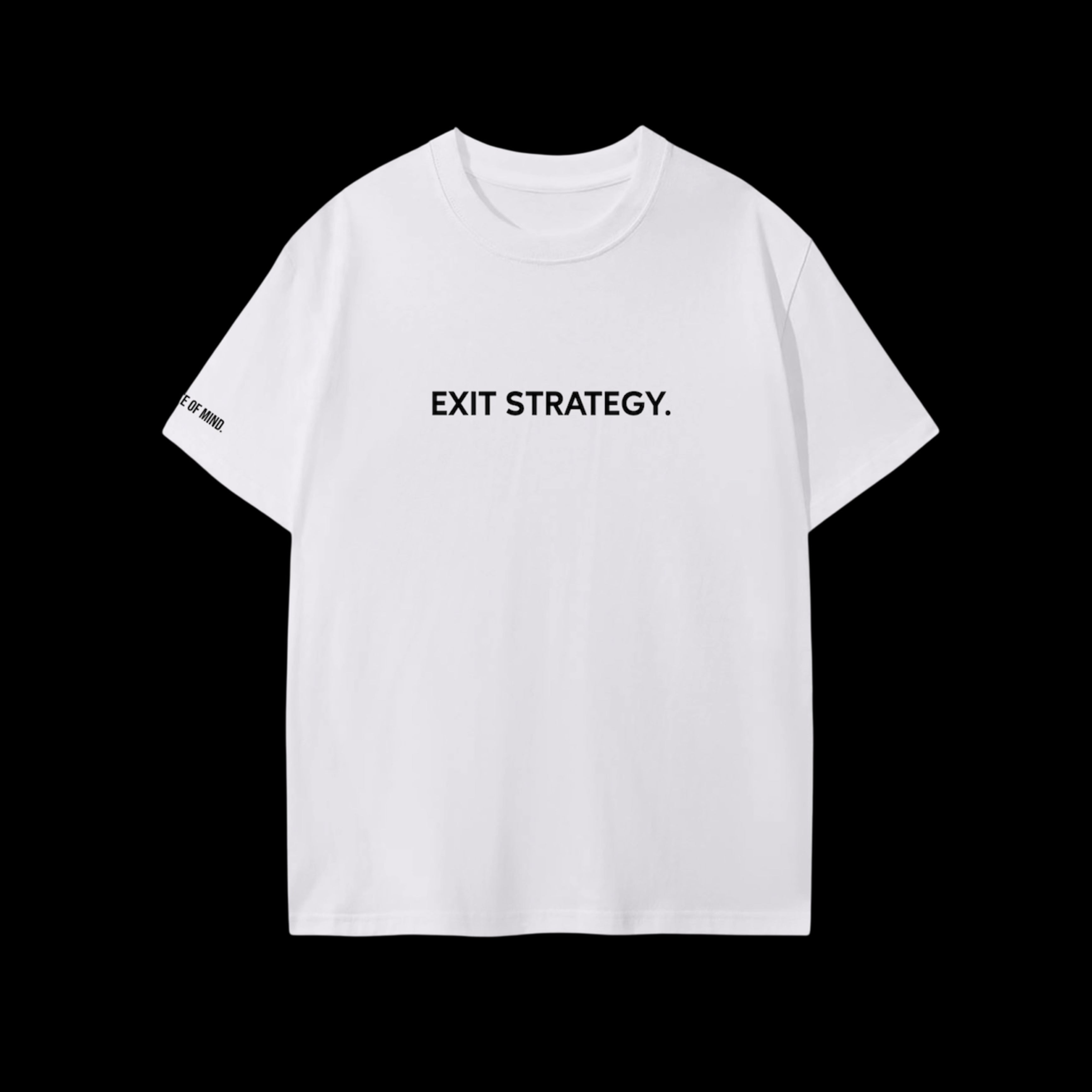 Exit Strategy T-Shirt White