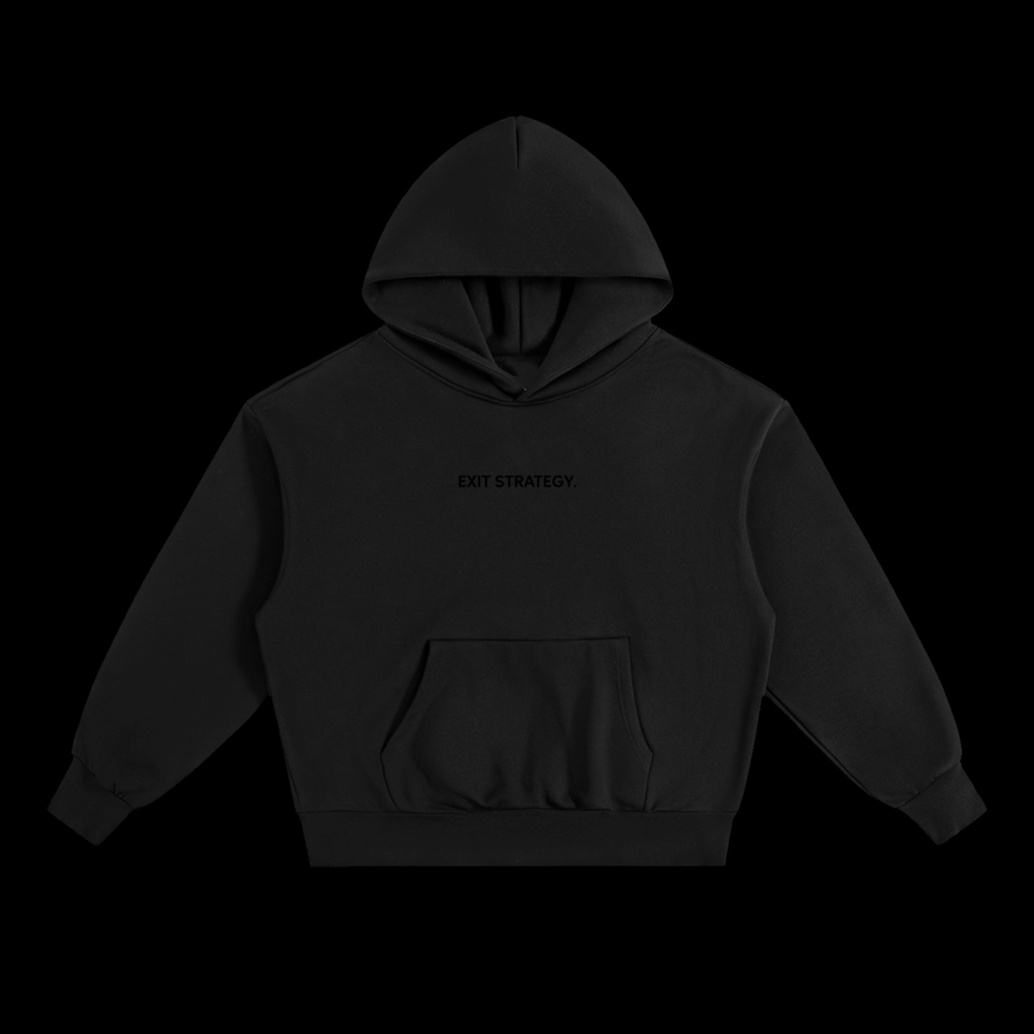 Double Black Exit Strategy Hoodie